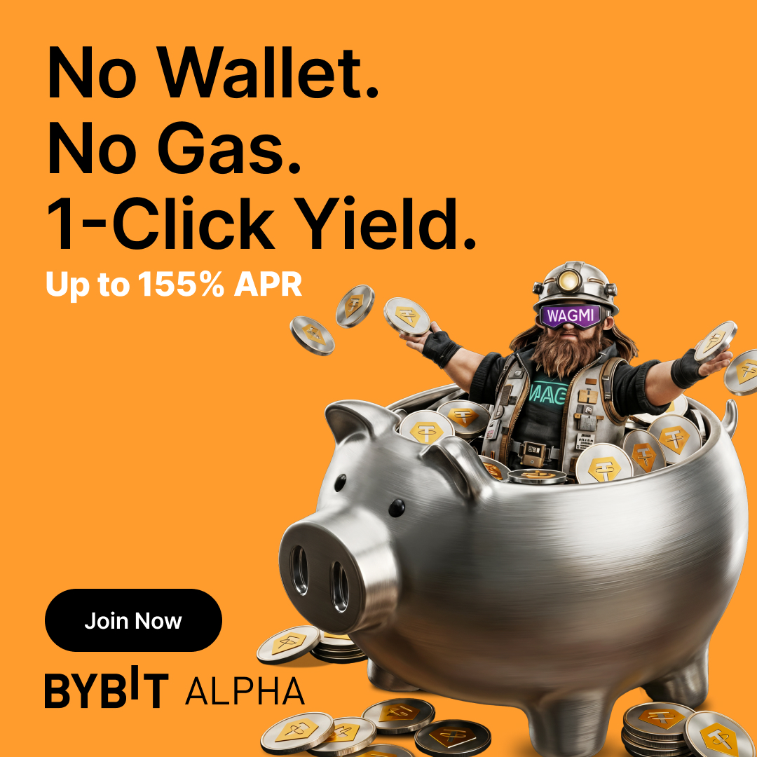 Gold volatility is driving yield, capitalize with Alpha Farm Yield Boost.  Up to 155% APR + 300,000 USDT prize pool. No gas. No wallet. One click.