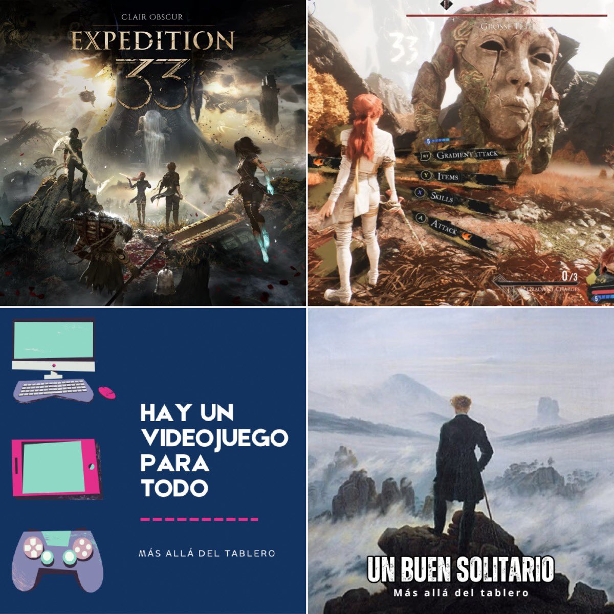 CutrePodcast's tweet photo. Sus opiniones sobre videojuegos reflejan años de experiencia y por eso lo que nos contará @GothYagamy sobre “Clair Obscur: Expedition 33” de @SandfallGames no nos dejará indiferentes. https://t.co/09aCLH8osQ