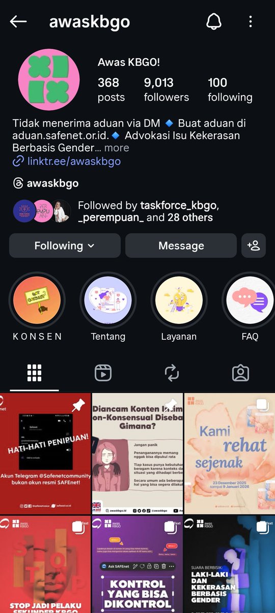 DesyriantiRara's tweet image. #SexualAssaultAwareness
Kalian (mau cewek atau cowok) GAK BOLEH victim-blaming pake alasan "ini kan ngasih tau biar ada pencegahan".

Coba belajar dari akun-akun pencegahan kekerasan seksual yang beneran berbasis edukasi kaya gimana.

Emang ada wordingnya kaya begini? Gak ada.