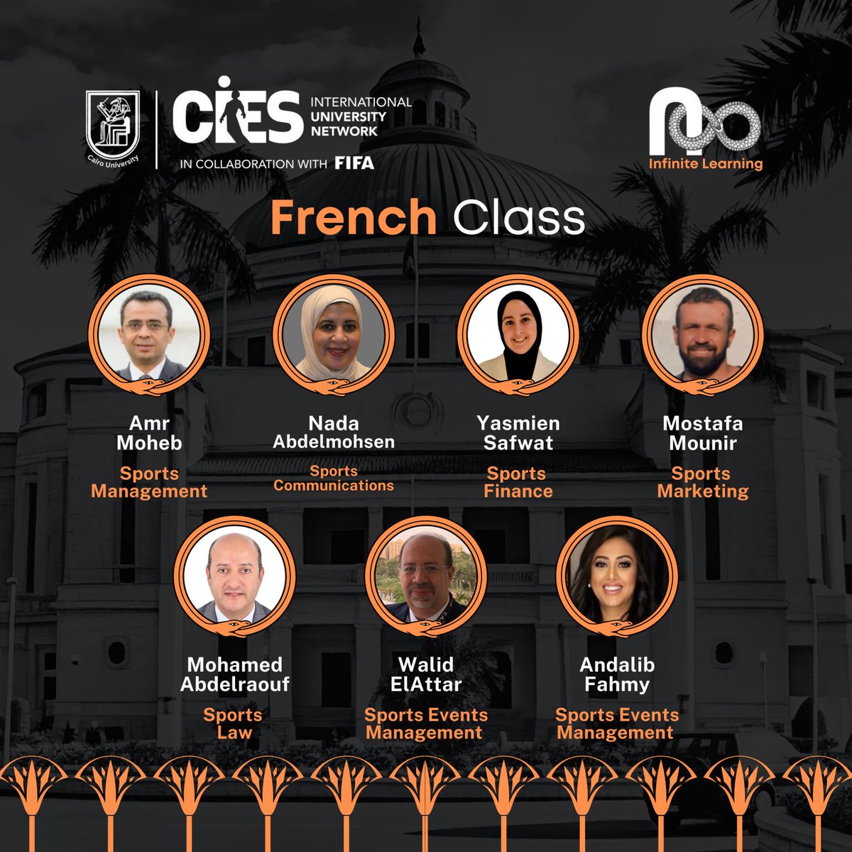 moheb_amr's tweet photo. ⏳ 35 days to go!
FIFA/CIES Sports Management Executive Programme
📍 Cairo University
The countdown has started. ⚽🎓
#FIFACIES #SportsManagement #35DaysToGo https://t.co/husmievi0x