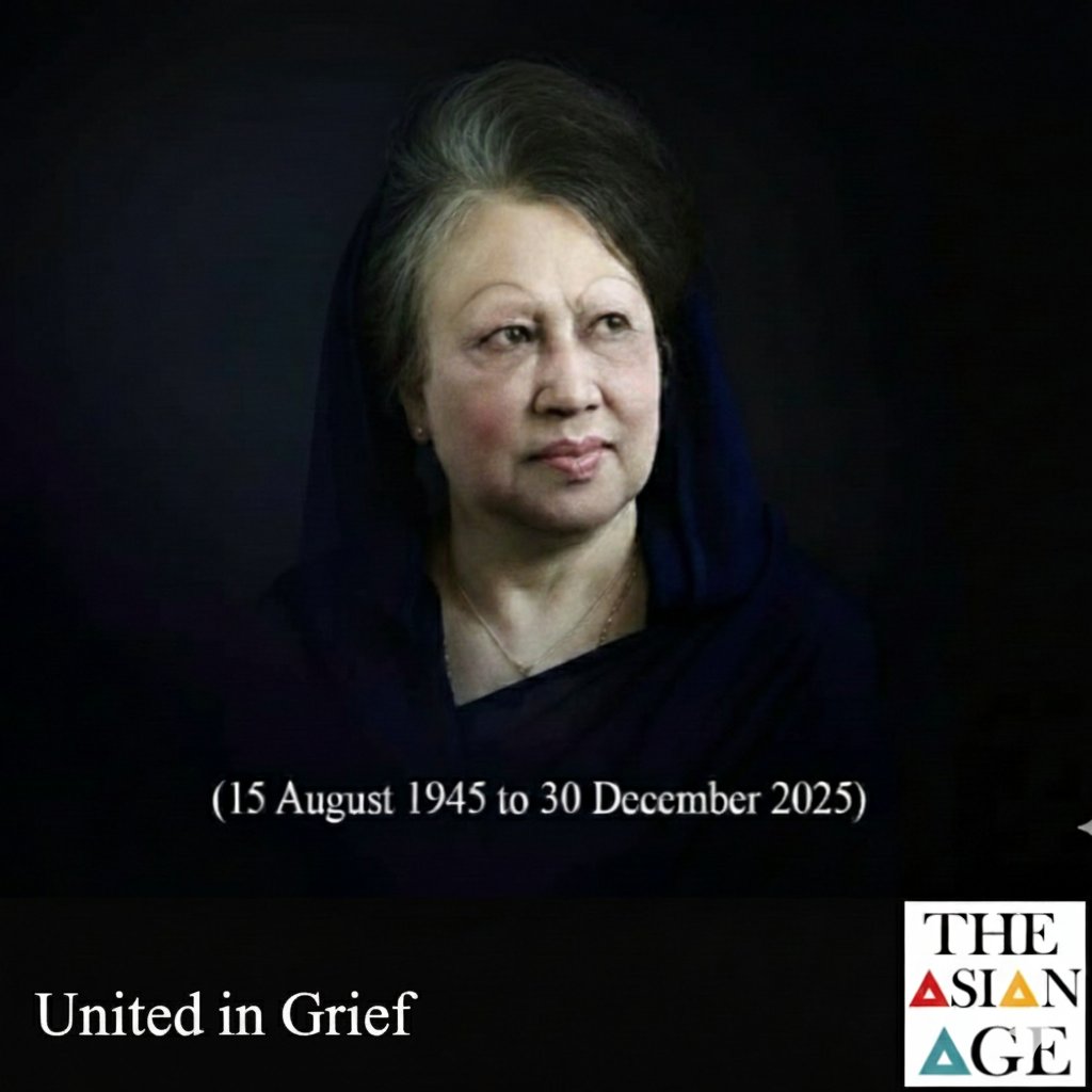 I m deeply saddened by the loss of a true icon. Begum Khaleda Zia was more than Bangladesh's first woman Prime Minister; she was a symbol of honesty and fearless love for the country. Her departure at this critical hour is an irreparable loss for the nation. RIP Madam. 🌷❤️🌷