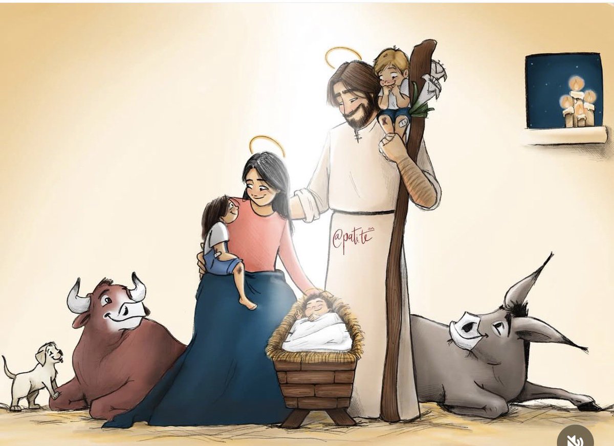 patite3's tweet photo. ¡¡¡Quiero acompañarte María!!!
Quiero formar parte de esa familia. Estar junto a Jesús, para cuidarle, para
quererle.
Quiero estar con José, para darle las gracias por todo lo que hace por vosotros. https://t.co/zcErsAWIR1