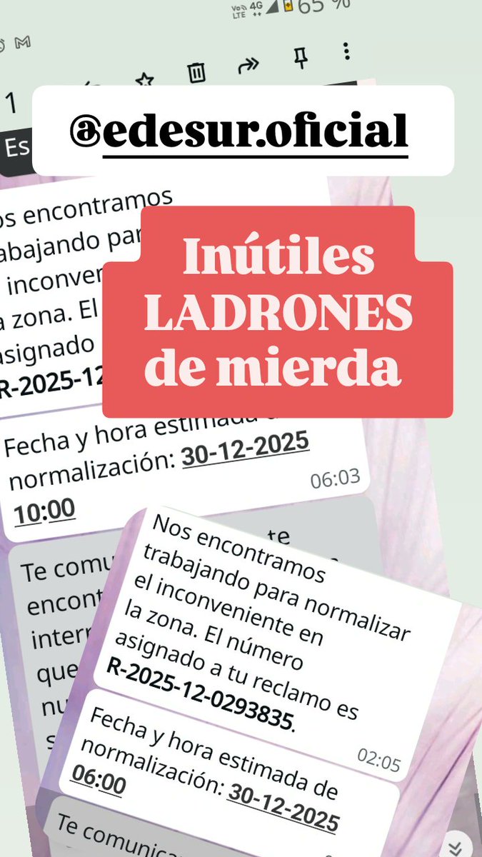 DraVictoriaPoc2's tweet photo. @OficialEdesur https://t.co/zgjD1B6Ir7
