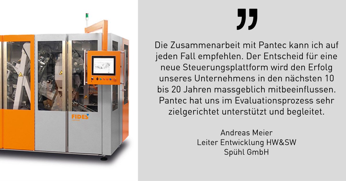 Von der Ausschreibung zur passenden Steuerungslösung: Spühl evaluierte gemeinsam mit Pantec herstellerneutral das zukünftige Steuerungssystem – strukturiert, fundiert und nachhaltig.

👉 pantec-automation.com/erfolgsgeschic…

#Maschinenbau 
#Automation   
#Steuerungssysteme 
#Pantec