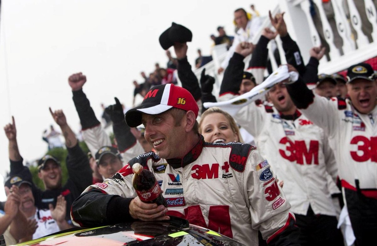 Basso488's tweet photo. Greg Biffle after winning @ Pocono, 2010. https://t.co/cS3f8qDLjp