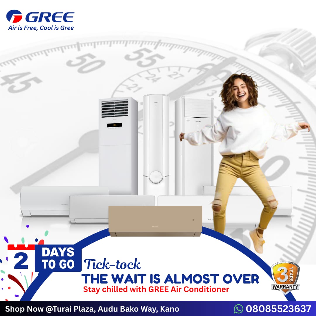 GreeACKano's tweet image. 2 days to a brand-new year 🎉
Stay cool, stay comfortable, stay with GREE Air Conditioner. #2daystogo #2dayscountdown #endofyearcelebration #FestiveComfort #GreeAirConditioner #GreeGlobal #StayCool #StayChilled #dettydecember #endoftheyear