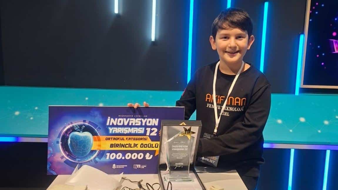 12. İNOVASYON YARIŞMASI’NDA ÖĞRENCİMİZ TÜRKİYE BİRİNCİSİ OLDU
 bu yıl 12’ncisi düzenlenen Başakşehir Living Lab İnovasyon Yarışması’nda öğrencimiz Muhammed Said Sezikli, Akıllı MR-STF Tabanlı Koruma ve Kaplama Sistemi” adlı projesiyle  Birincilik Ödülü’ne layık görüldü.