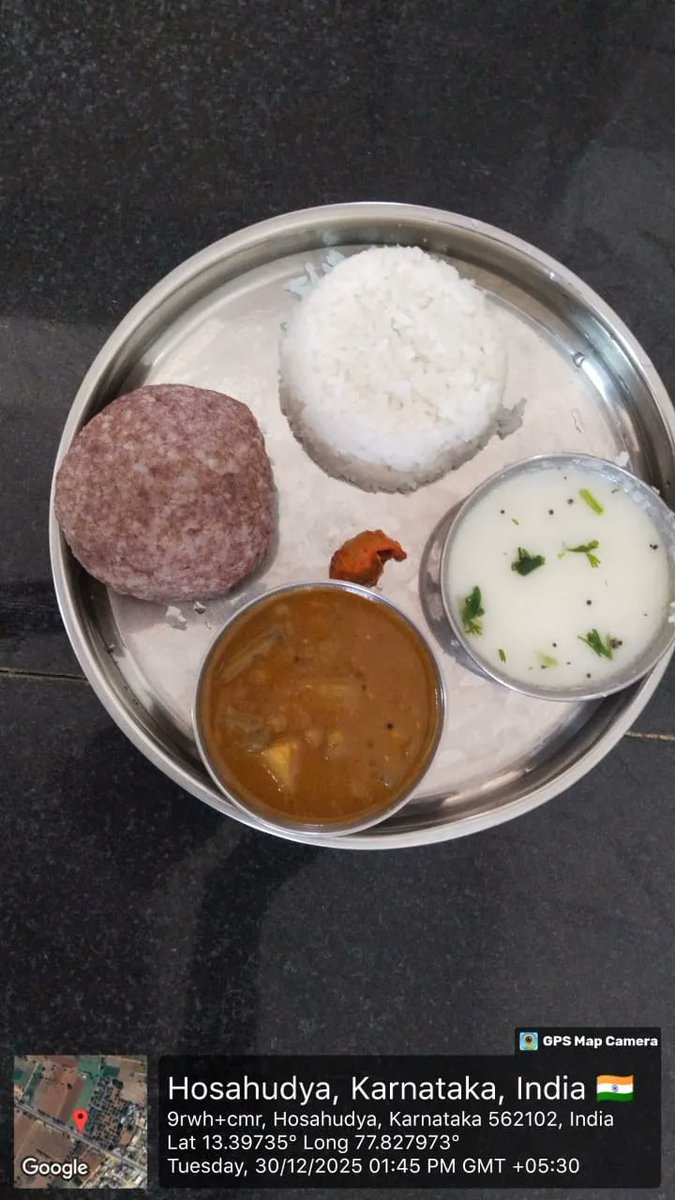 Lunch  #SocialAudit_SWDMeals #SocialWelfare_Karnataka