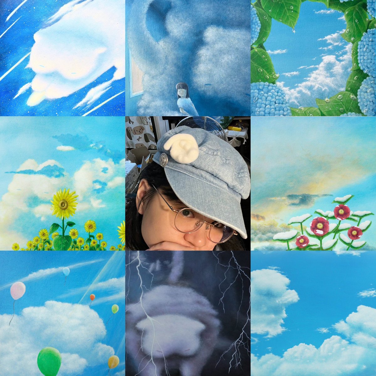 #artvsartist2025 ☁️🩵