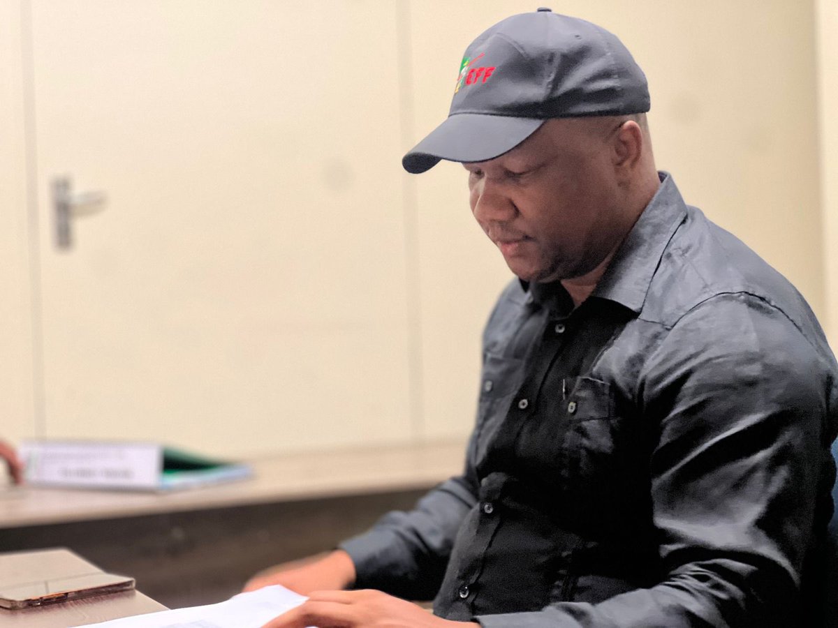 EFFSouthAfrica's tweet image. ♦️RECAP♦️

The EFF Leadership led by the Secretary General @DlaminiMarshall opened a case of corruption against  Minister Dean Macpherson at the Pretoria Central Police Station earlier this year.

#EFFIn2025