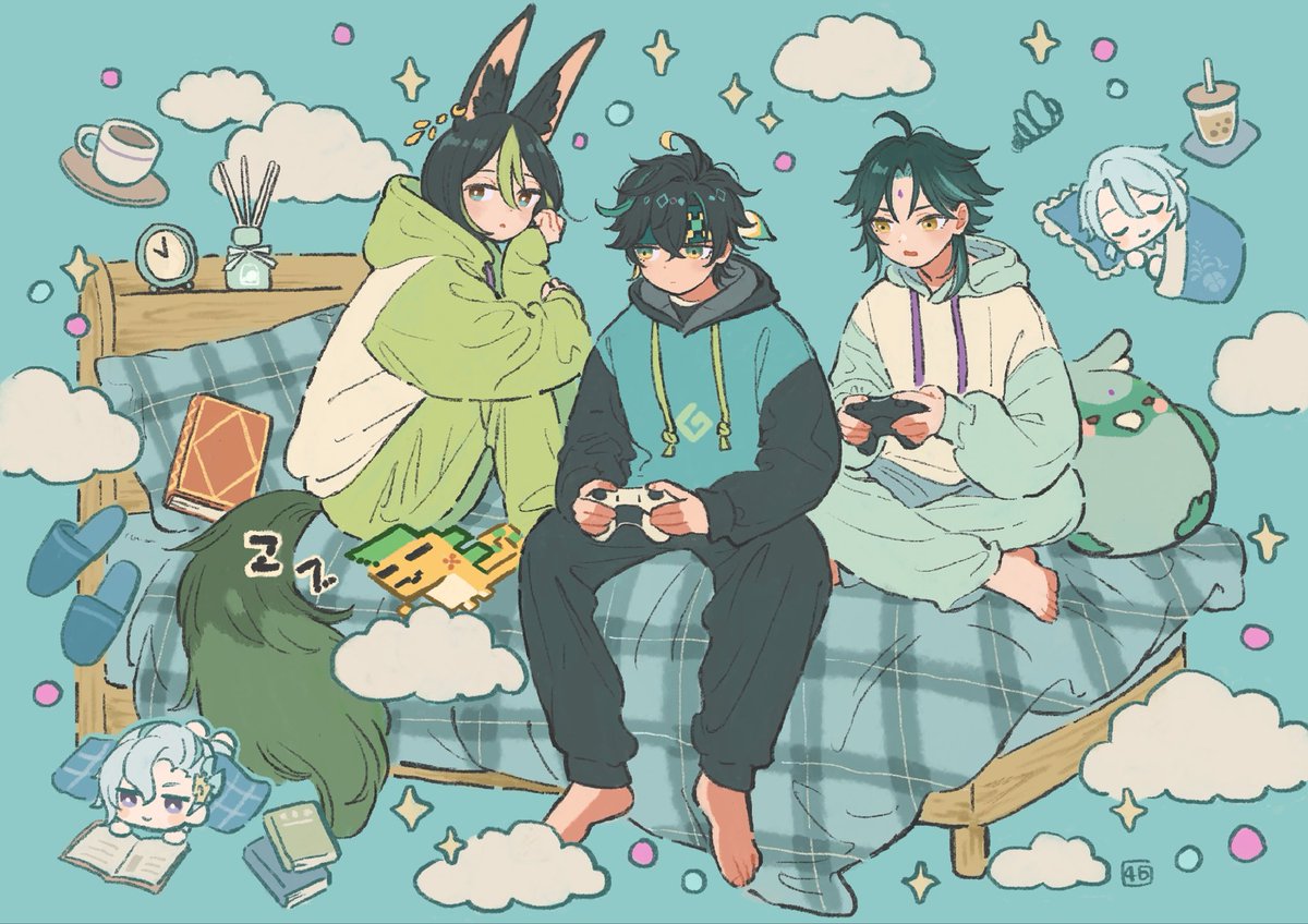 sh4i6o's tweet image. #2025年自分が選ぶ今年の4枚
原神編