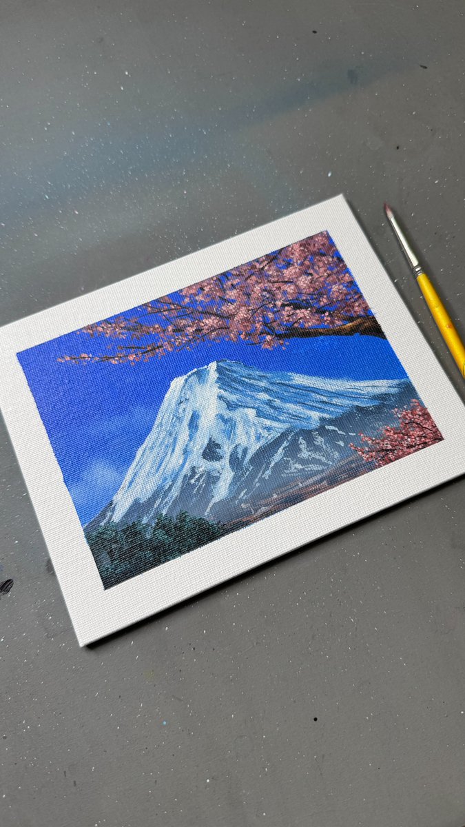 アクリル画　「空身」　岡部遼太郎 岡部遼太郎@アクリル画家 (@okabeart) / Posts / X