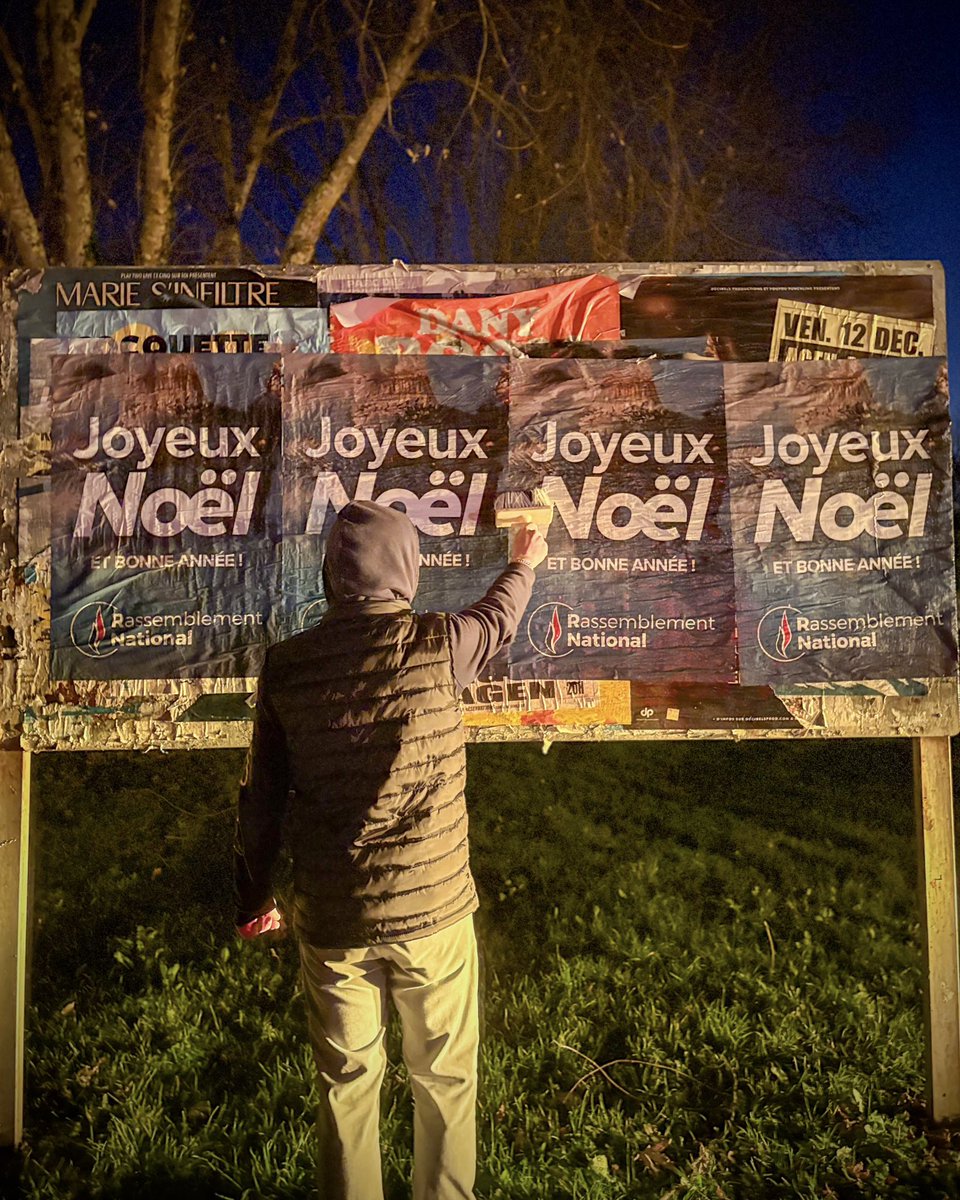 🎄Collage dimanche soir pour souhaiter de belles fêtes de fin d’année et une bonne année à tous les Lot-et-Garonnais.

Présents sur le terrain, fidèles à nos valeurs, au plus près des habitants. 🇫🇷 #ViveNosTraditions