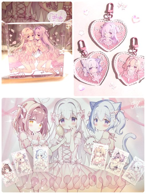 前日搬入も終わりました❕✨
明日のガチャのグッズ一部写真です🎀 