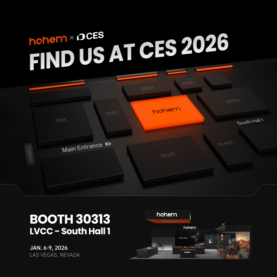 We invite you to visit the Hohem booth at CES 2026 for an exclusive, hands-on experience with our latest innovations—and the world-first unveiling of a top-secret super product!
Find us at:
Booth #30313, South Hall 1
Las Vegas Convention Center (LVCC), Las Vegas