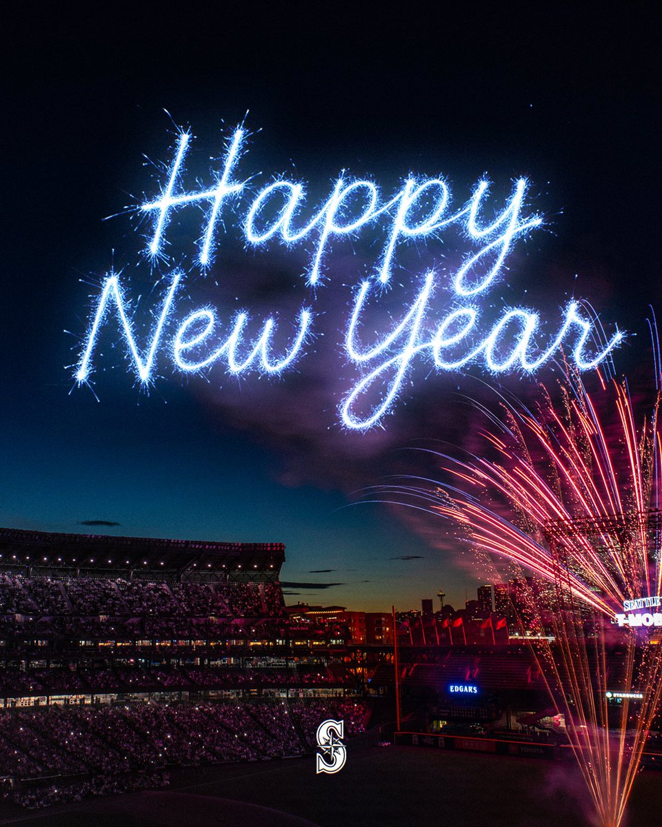 Mariners's tweet image. Happy New Year, Mariners fans!