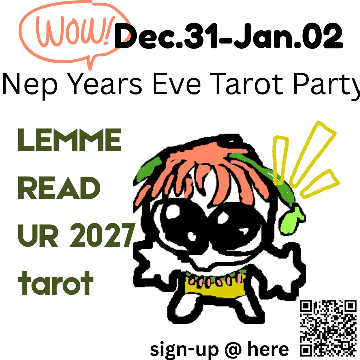 nepenthesVT's tweet photo. OMG !! A stream !
What: 4th Annual New Years Tarot Party
When: Dec. 31 - Jan. 02
Where: https://t.co/aJRbiiUgzZ
Sign up here: https://t.co/dnUzgMo56t
#Vtuber #VTheorem https://t.co/YowPQ10Tuj
