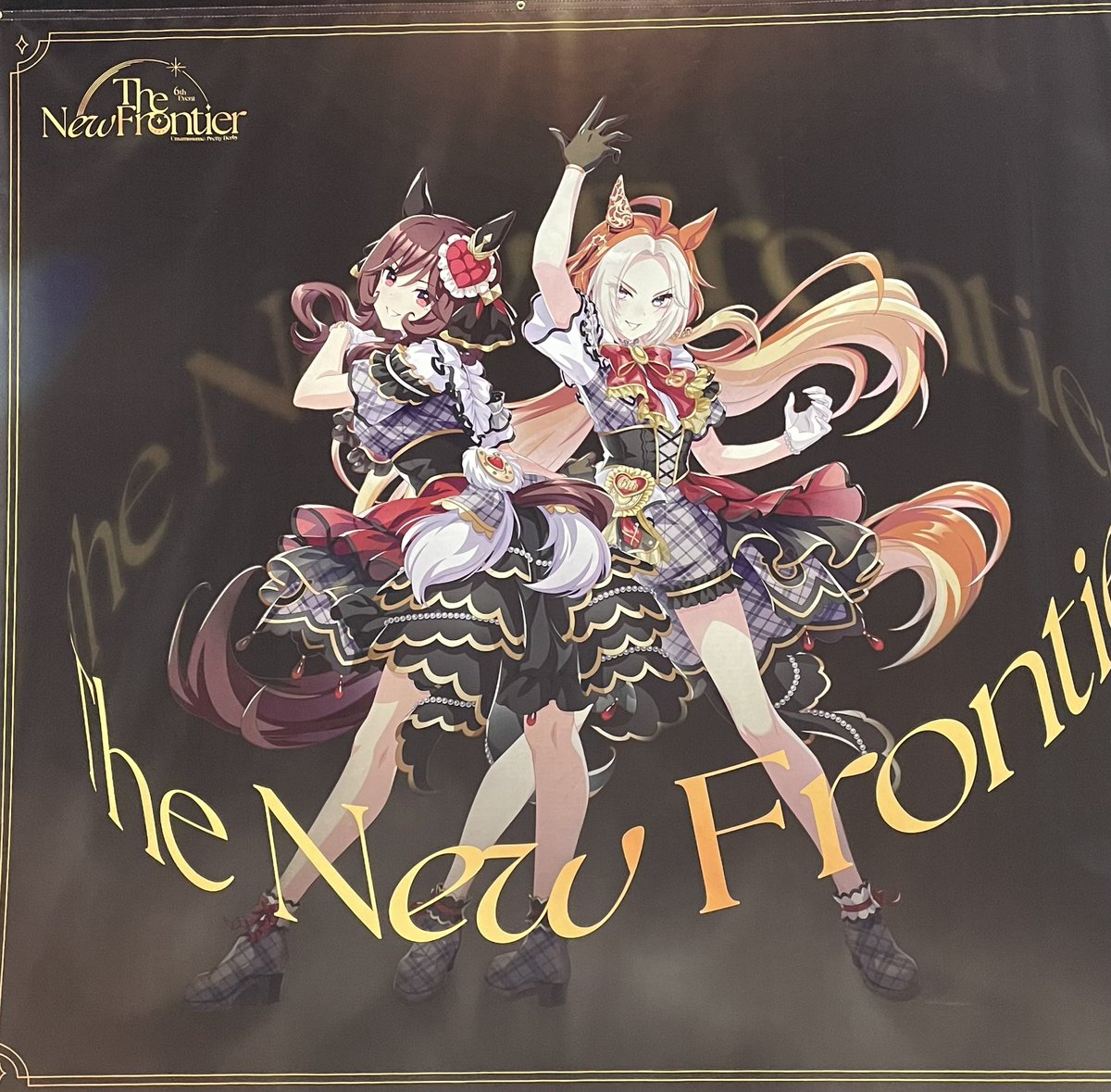 ①劇場版「ウマ娘 新時代の扉」メインウマ娘4人の声優さんのサイン入り