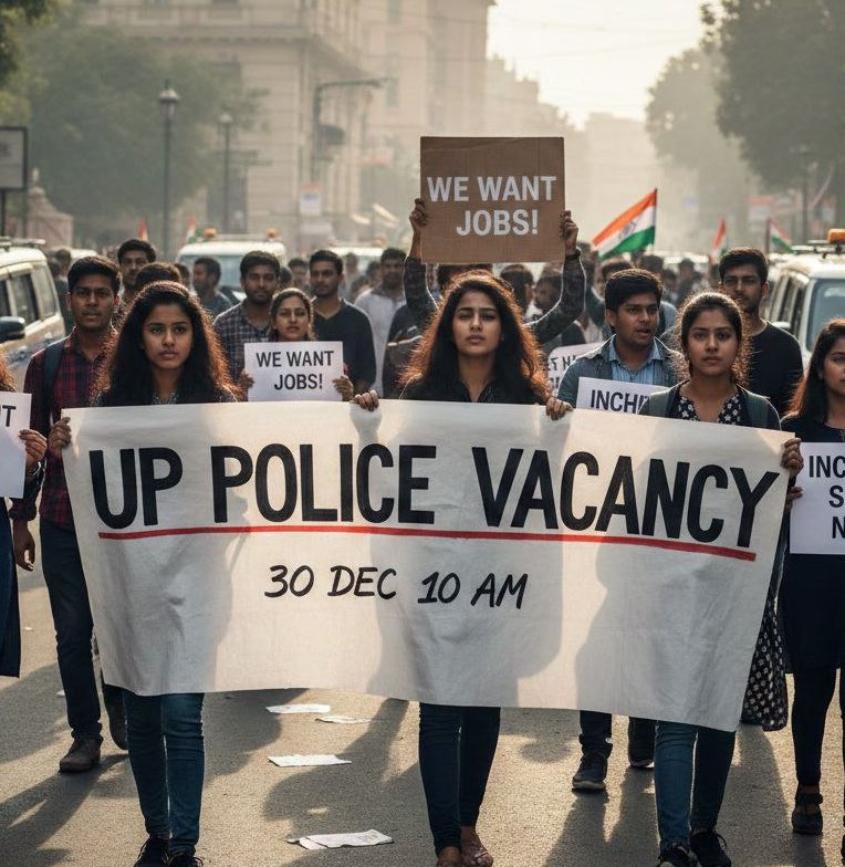 पुलिस भर्ती का नोटिफिकेशन जल्दी आना चाहिए! #UP_Constable_Vacancy

युवाओं का यह डिजिटल आंदोलन रुकना नही चाहिए 
UP_Constable_Vacancy