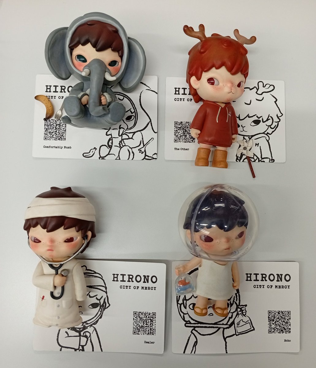 入荷情報】 『HIRONO』CITY OF MERCYシリーズのフィギュアが入荷しま