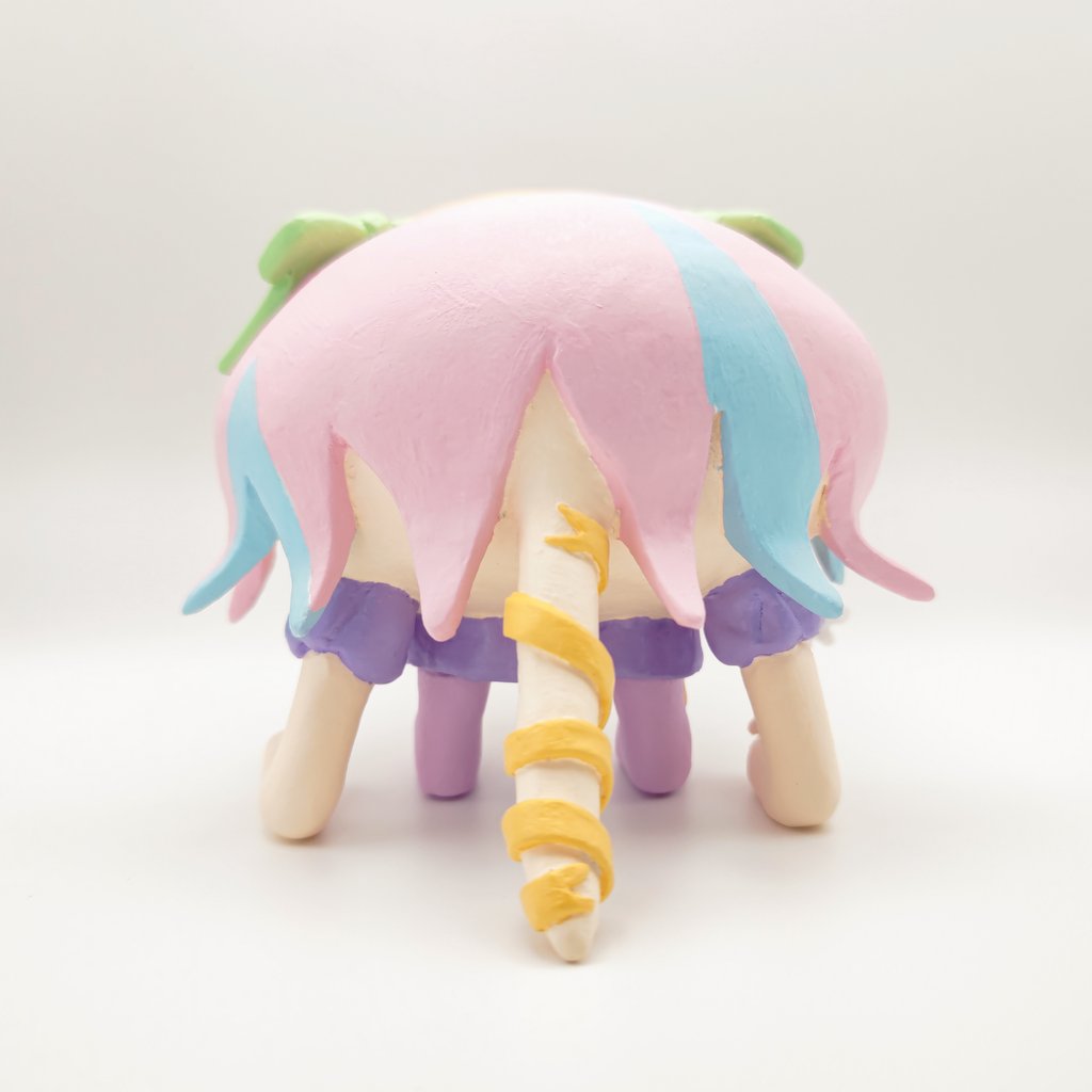 魔法少女です。
#粘土 #OC