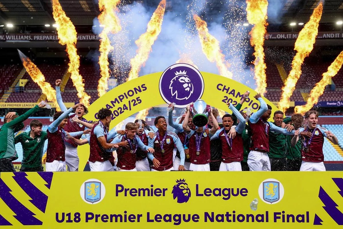 academyavfc's tweet image. A magical year. 🏆