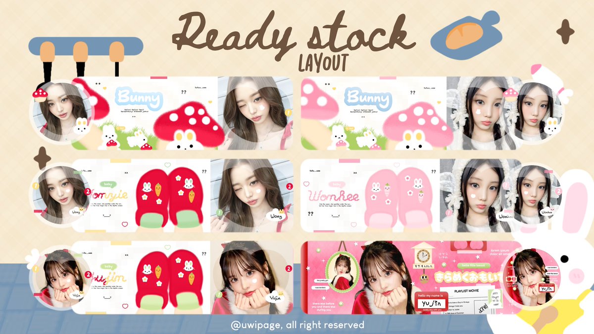layoutuwi's tweet image. ❤️ : help repost? PROMO new year &amp;amp; 1.1

halo ꒰ᐢ⸝⸝⸝ᐢ꒱⸒⸒ aku bawa 38 layout ready stock harganya 5k-10k (avail sponsor) promo berlaku tgl 30 desember - 03 januari, untuk detail layout &amp;amp; harga bisa cek di bawah˖ yuk jajan🍀 ୨ৎ
#zonauang