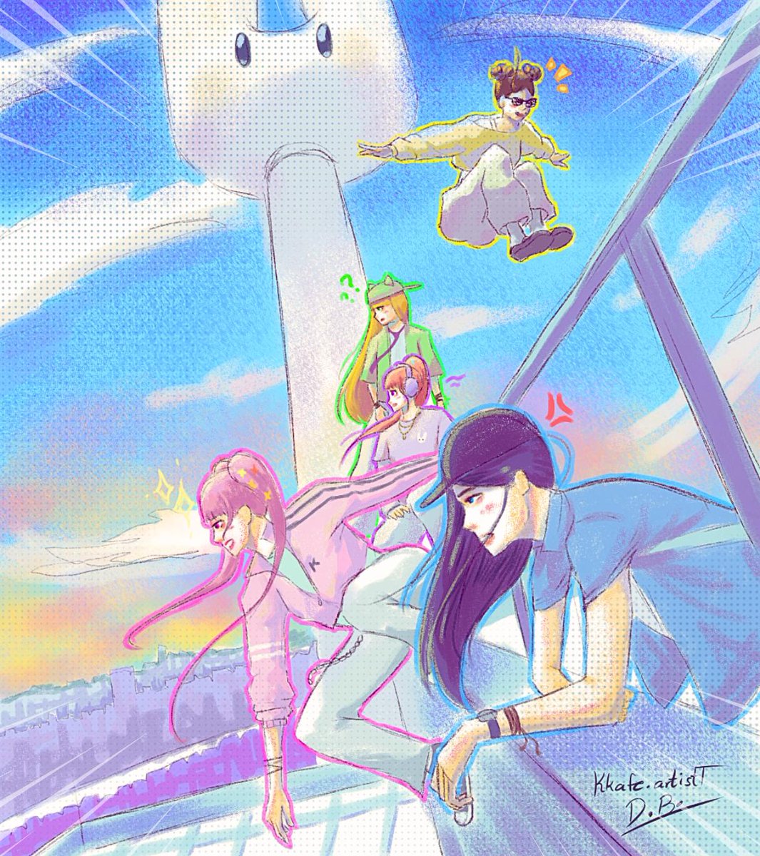 (NEWJEANS) OT5 | 💙💚💛💜❤️
.

.

.
#NEWJEANS_IS_FIVE #NewJeansNeverDie #digitalart #NewJeans #NEWJEANSISFIVE