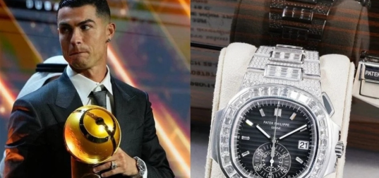 بقيمة 1.3 مليون دولار.. ساعة رونالدو تلفت الانظار في دبي 