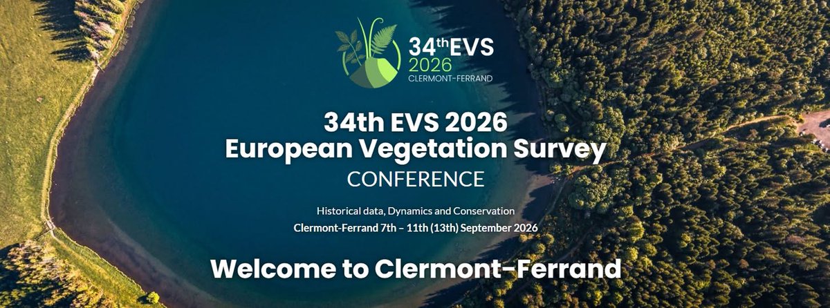 ✅ RECORDATÓRIA ✅

34th European Vegetation Survey Conference

Jorge Capelo (<a href="/INIAV_IP/">INIAV, IP</a>) is a member of the Organizing Committee and the Scientific Committee.

More information: 34evs2026.org

#INIAV #34evs2026 #conference