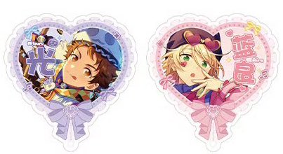 【期間限定値下げ】あんスタ 中国 招募 クリアカード 開花後 B 買取】あんスタ 中国 限定招募 星推クリアカード 求)B光,藍良 〜5枚