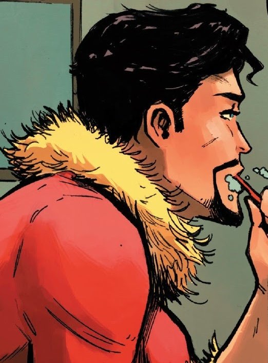 MadeInlron's tweet image. "Bonjour... je me brosse les dents en vous parlant, cela ne vous dérange pas ?"