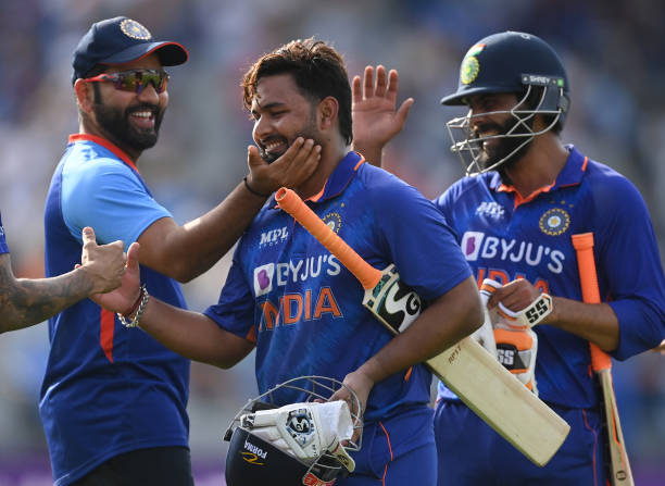 Rishabh Pant has scored 497 runs in his last 15 ODI matches with an average of 41 and with a strike rate of 108.27 while he scored 4 fifties and 1 hundred during these 15 innings and only Rohit Sharma has a better strike rate than Rishabh Pant who is striking at 111 in ODIs.