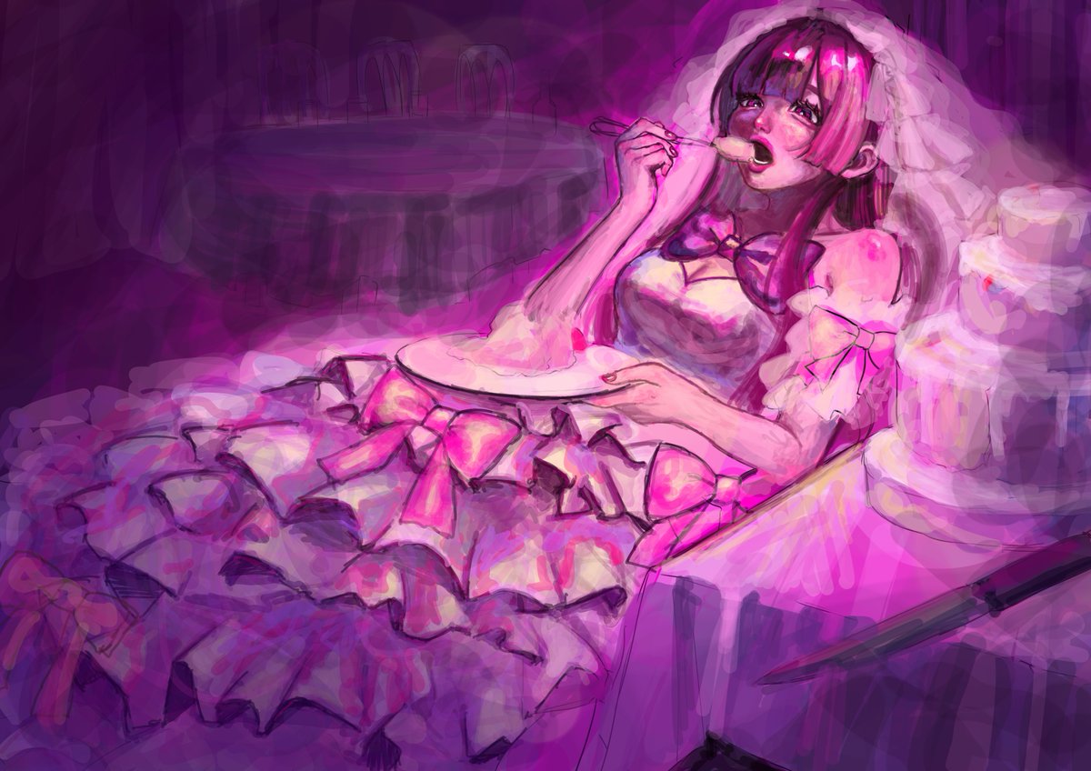 #illustration 途中