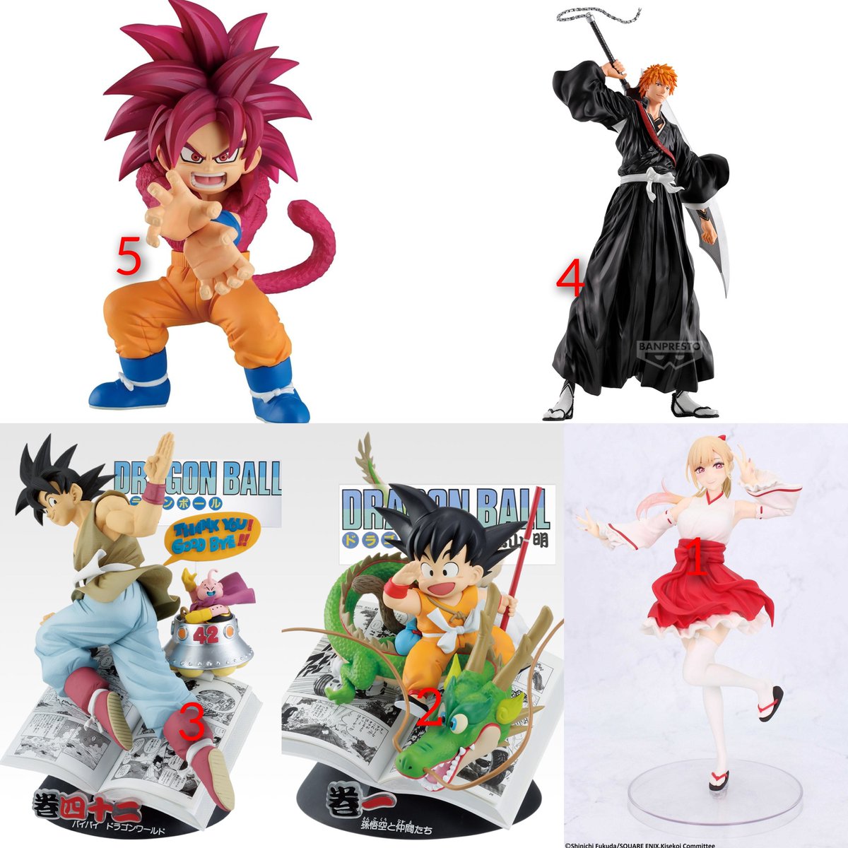 今年の私のトップ10フィギュア（12月リリースを除く） So here's my