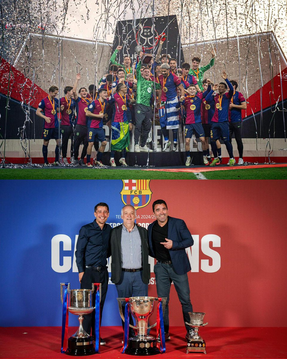 BoKrkic's tweet photo. Tanquem un any intens i ple de grans moments. Hem celebrat títols, hem tornat al Camp Nou, he continuat formant-me amb el curs de Director Esportiu, he gaudit de l’hípica, i he compartit amb la família i els amics. 

Feli�� i agraït d’aquest 2025✨ Els millors desitjos pel 2026🤍 https://t.co/hOF7huOIPq