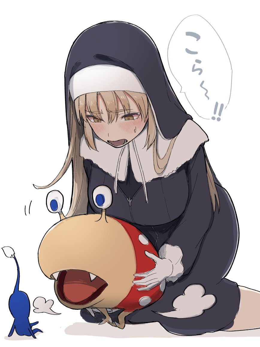 #今年も残りわずかなので今年一番伸びた絵を貼る 
たぶんクレアさんとピクミン