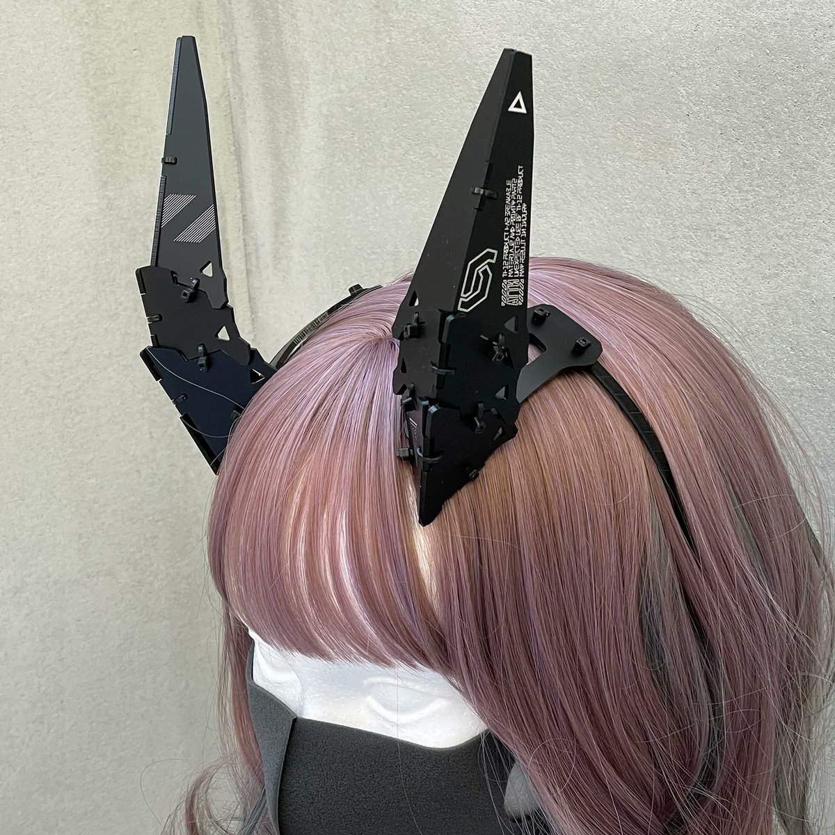 中央町戦術工芸ツインオーブ型カチューシャ karenina and teddy