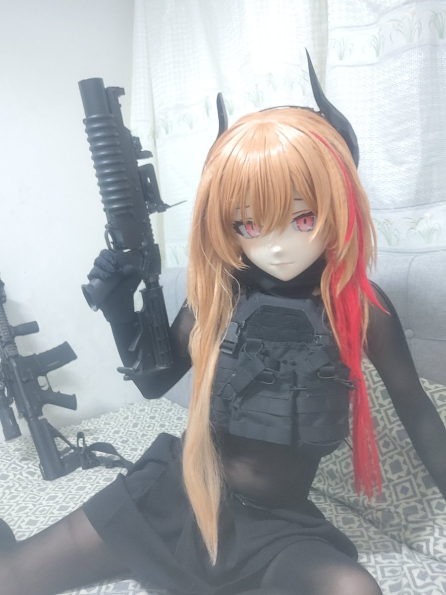 NCGunnersMate's tweet photo. #GirlsFrontline #少女前线 #kigurumi #cosplay #少女前線 #sopmod2 https://t.co/Nre8Vkx5my