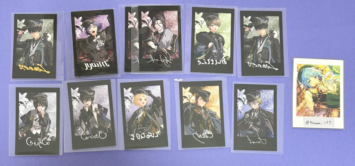 交換】まほやく 6周年セリフアクスタ フォト風カード チェキ トレカ