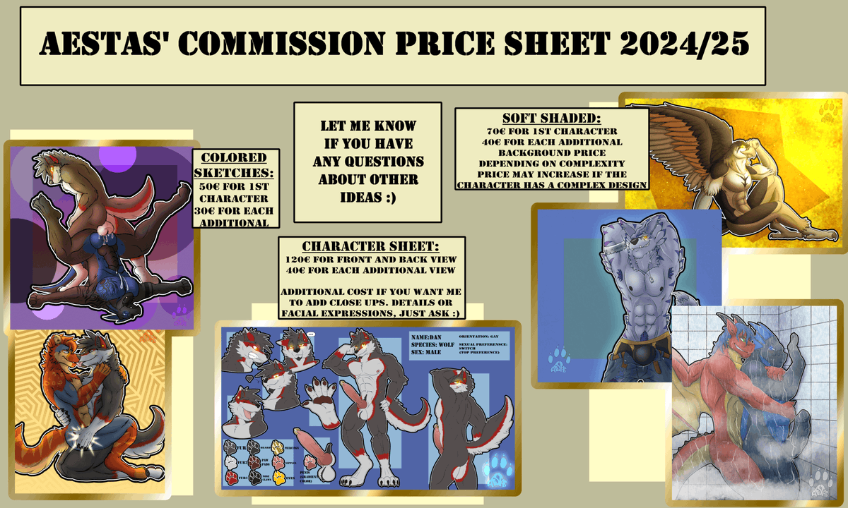 DanAestas's tweet photo. Emergeny commissions!

Hello everyone.
Im in a dire financial spot and dont know what I can do anymore.
So if any of you would be interested in a commission, can send shinies  here on a or could spread the word, it would mean to world to me.
Thank ou gus and a good new year! <3 https://t.co/KTKfn71eCf