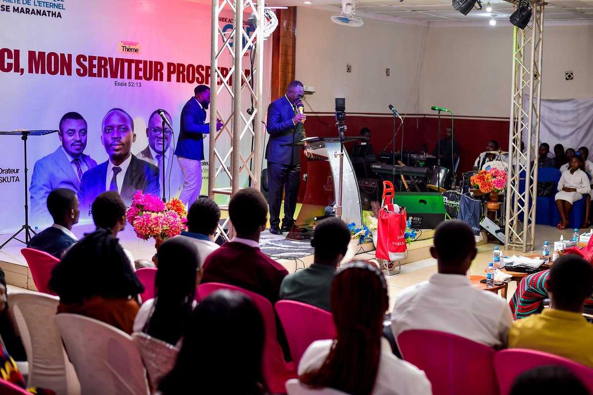 Nous bénissons grandement le Seigneur Dieu pour le démarrage glorieux  depuis hier lundi 29 decembre 2025, de la GRANDE ACTION ÉVANGÉLIQUE G.A.E 2025 au Temple Maranatha du MINISTERE ÉVANGÉLIQUE PROPRIÉTÉ DE L’ETERNEL. Nous poursuivrons encore aujourd'hui à partir de 15 h00 avec