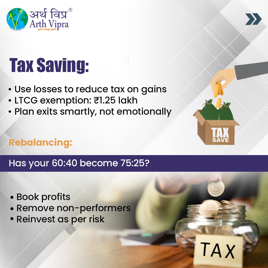 ArthVipra's tweet photo. Is your portfolio ready for 2026?

Don’t just enter the new year—enter it prepared.
At Arth Vipra, we help you build a personalized financial roadmap focused on clarity, discipline, and long-term wealth creation.

📩 DM “PLAN” to get your customized 2026 financial roadmap. https://t.co/bhGLIGQZ47