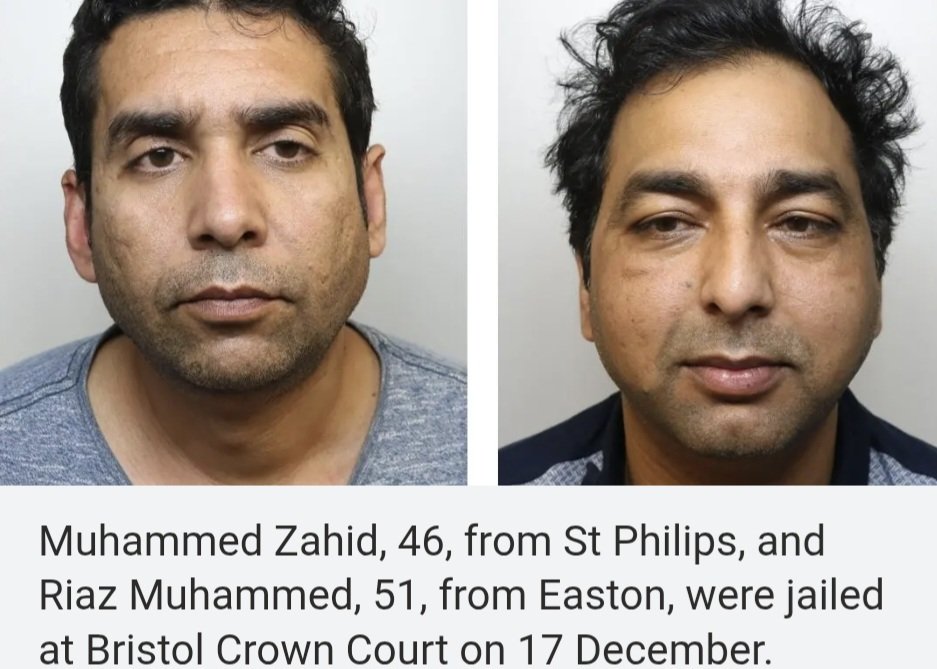 diversity999x's tweet image. Two ‘calculating sexual predators’ have been jailed after being found guilty of raping a vulnerable woman at a Bristol guest house six years ago.

Riaz Muhammed, 51, from Easton, and Muhammed Zahid, 46, from St Philips, were jailed for nine and eight years, respectively, at…