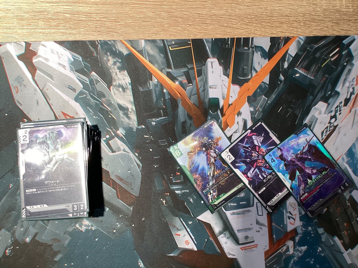 #ガンダムカード
ショップバトル 
【優勝】ゴルパパさん
【デッキ】緑白ウイング
【コメント】遠征で来ました
おめでとうございます㊗️
#蔦屋書店熊本三年坂