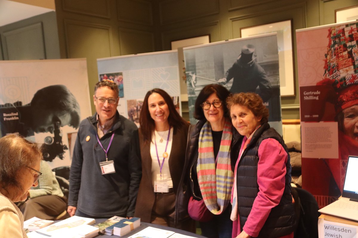 willesdencem's tweet photo. Our incredible volunteer team is spreading the word about Willesden Jewish Cemetery at #Limmud  in Birmingham.  The festival is a volunteer-led celebration, which brings together Jewish life, culture &amp; learning from across the world, and we are proud and excited to be part of it https://t.co/8AQBFPukPK