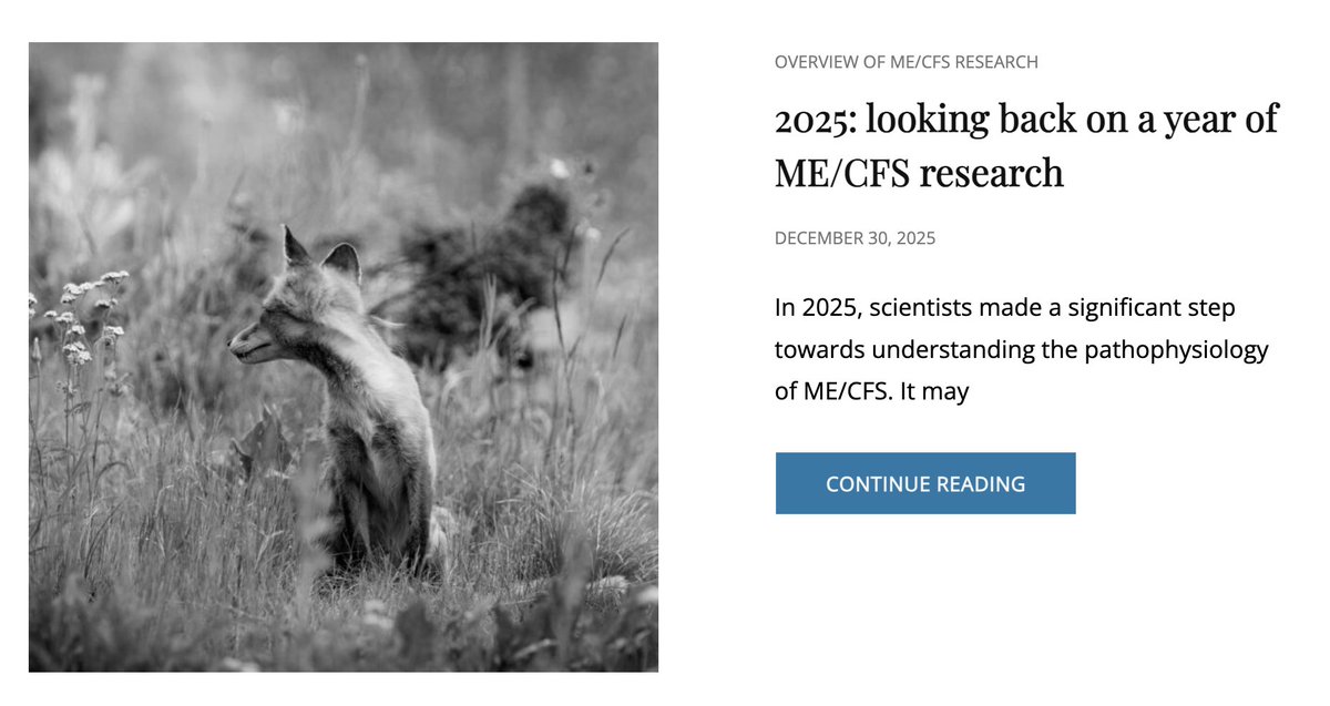 mecfsskeptic's tweet image. 1) We’ve just published our review of the most interesting ME/CFS studies of 2025.

It feels like this year, we’ve made a significant step towards understanding the pathophysiology of ME/CFS.

A brief overview of the studies that caught our eye 👇