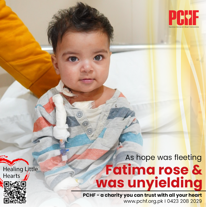CHDHospital's tweet photo. We helped Fatima rise above the challenge of #CHD. As hope was fleeting, she was unyielding. Now, a normal life awaits.
#ACharityYouCanTrustWithAllYourHeart
#PCHF #HealingLittleHearts #Charity
#ConqueringCHD #CHDAwareness
#Donate: https://t.co/PXEuIxOtyb
@captainmisbahpk https://t.co/pnsEeGMS4n