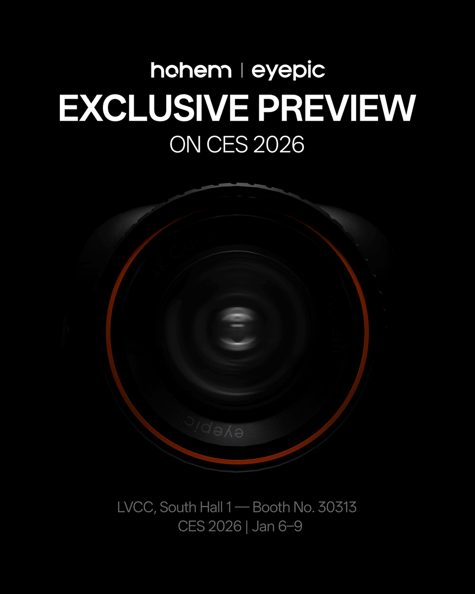We’re unveiling something special at CES 2026! 🎬
Come visit us at Booth 30313 in LVCC South Hall 1, Jan 6–9, and be among the first to see our mysterious new product in action!