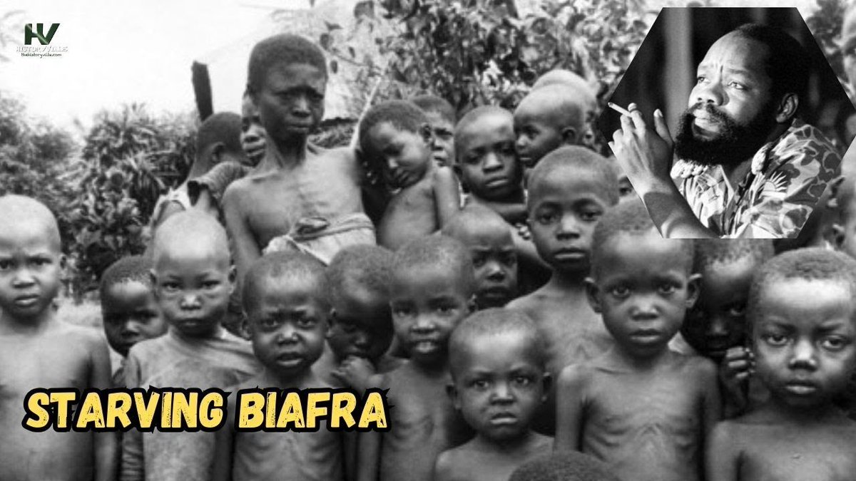 While Ojukwu became an icon of Biafran resistance during the Nigeria-Biafra War, his policies and stubbornness contributed significantly to the starvation of his own people. #HistoryVille 

Full story: youtu.be/ZvSohi3-CZE